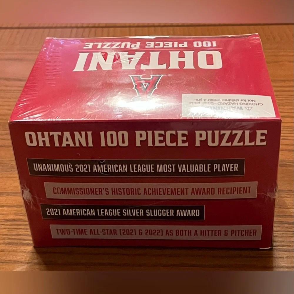 NEW/Sealed MLB Los Angeles Angels MVP Shohei Ohtani 100-Piece Puzzle SGA 6/27/23